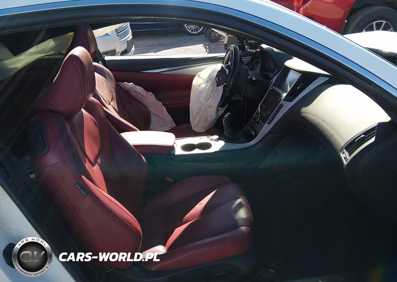 2017 Infiniti Q60 3.0T Red Sport 400 VIN:JN1FV7EL9HM702378 - 5