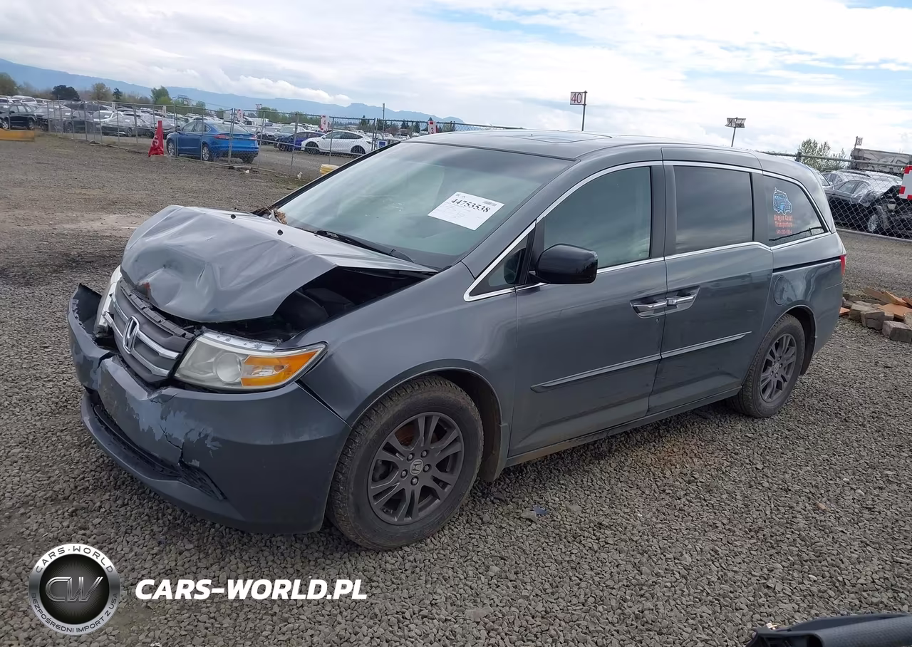 2011 Honda Odyssey Ex-L VIN:5FNRL5H63BB086171 - 2