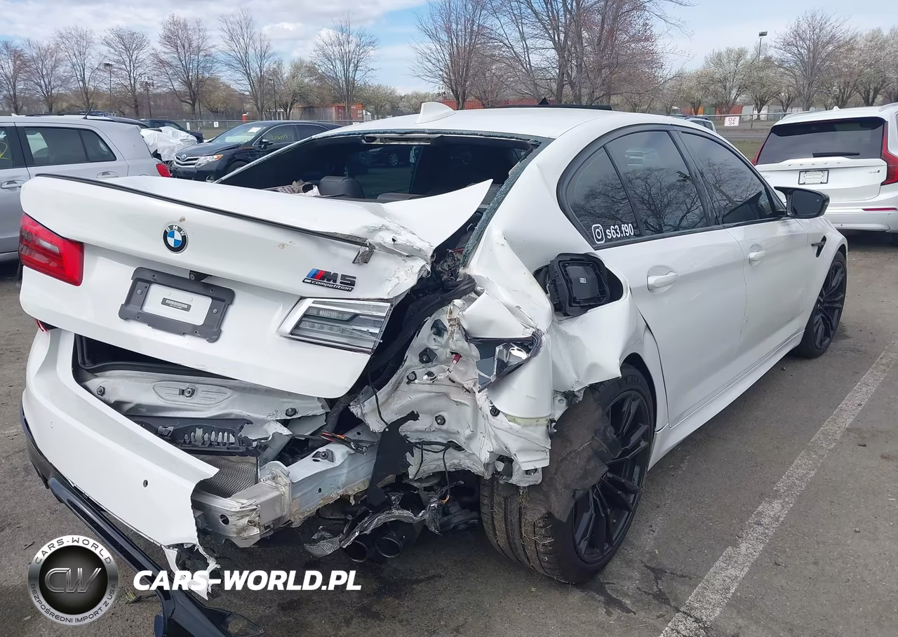 2020 BMW M5 Competition VIN:WBSJF0C07LB448848 - 4
