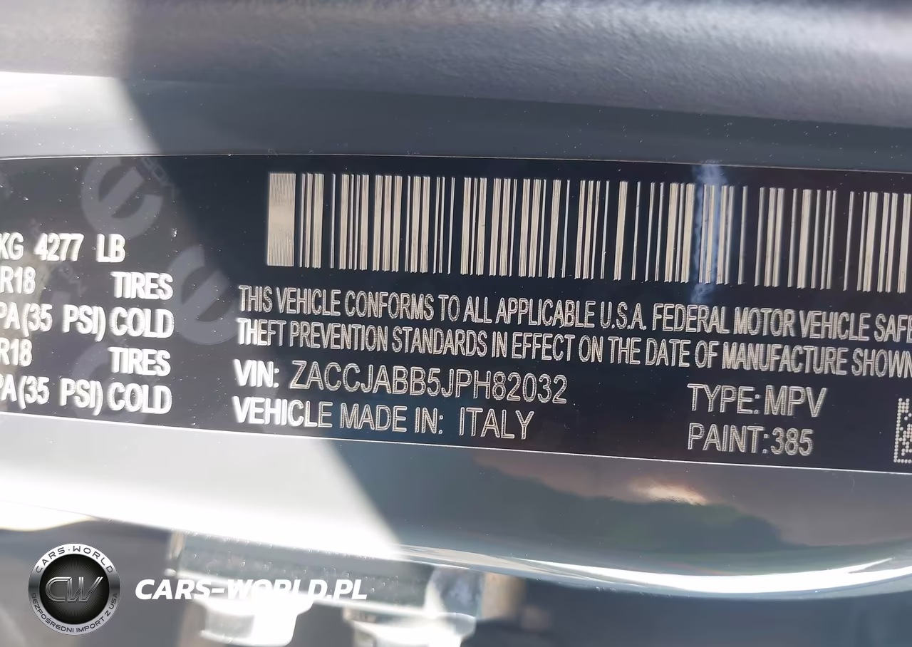 2018 Jeep Renegade Latitude Fwd VIN:ZACCJABB5JPH82032 - 9