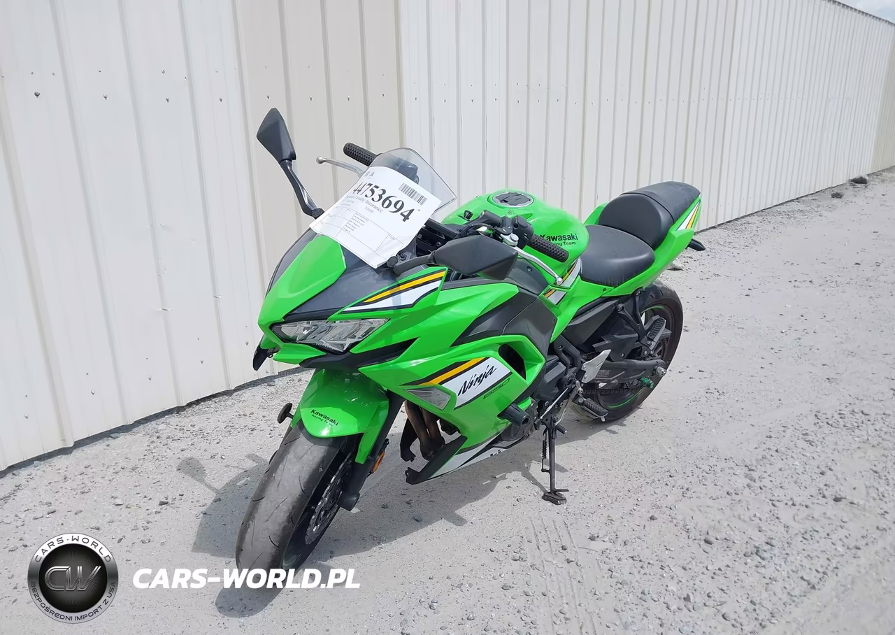 2025 Kawasaki Ex650 P VIN:ML5EXEP11SDAF8474 - 2