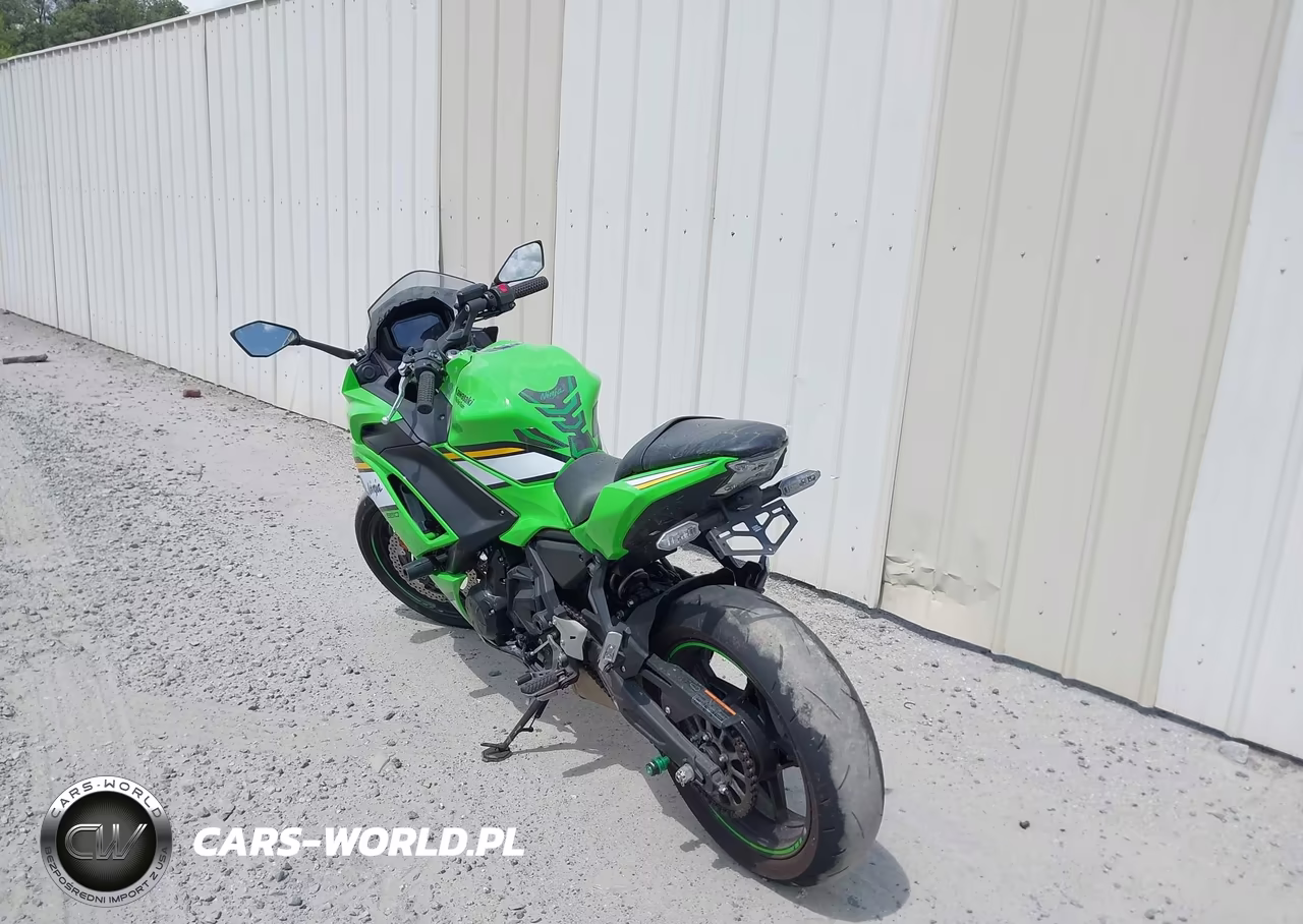 2025 Kawasaki Ex650 P VIN:ML5EXEP11SDAF8474 - 3
