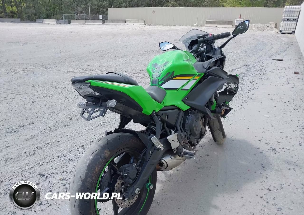 2025 Kawasaki Ex650 P VIN:ML5EXEP11SDAF8474 - 4