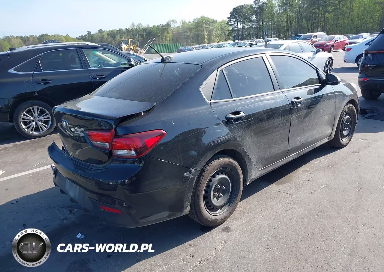 2018 Kia Rio Lx VIN:3KPA24AB9JE054900 - 4