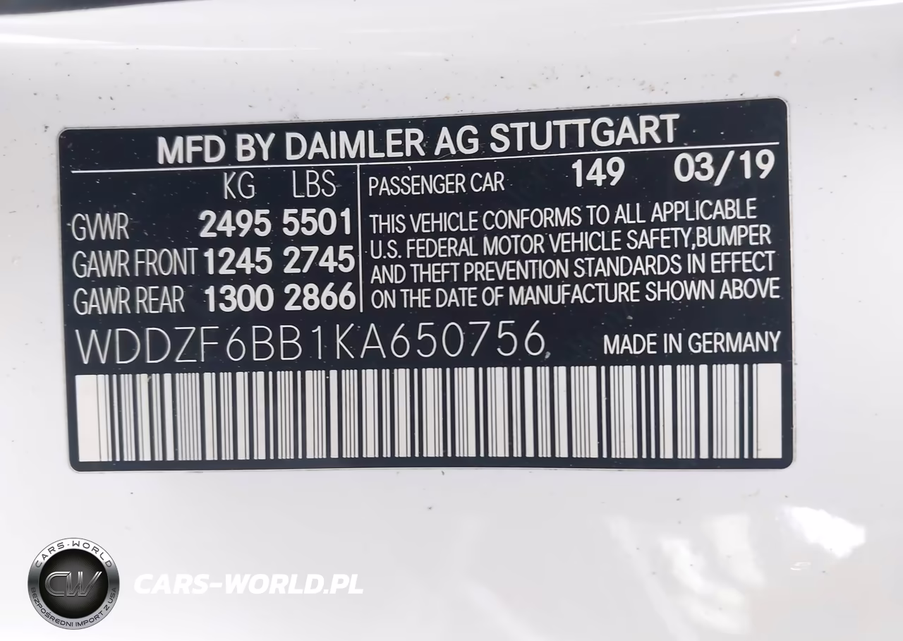 2019 Mercedes-Benz Amg E 53 4Matic VIN:WDDZF6BB1KA650756 - 9