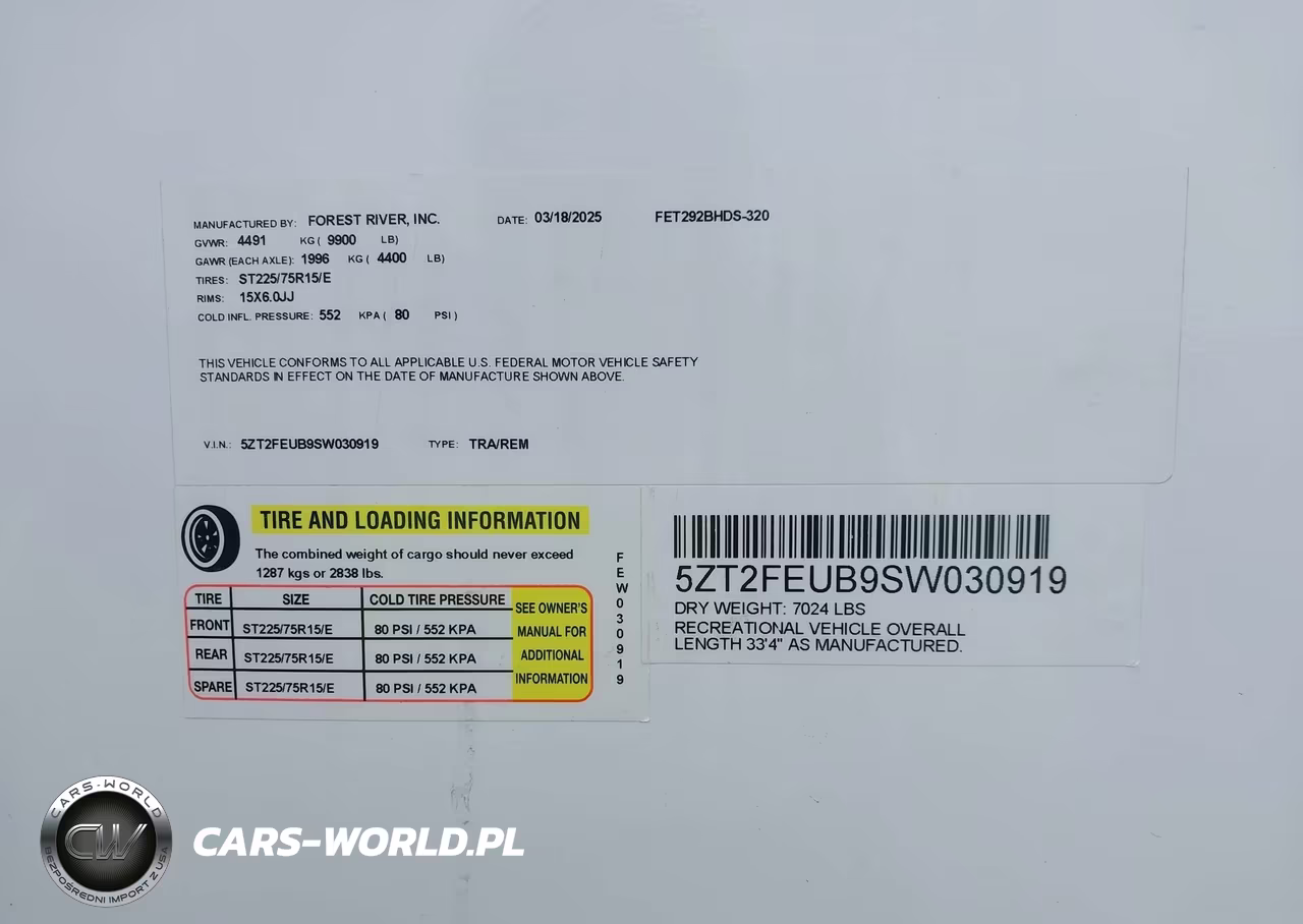 2025 Coachmen Other VIN:5ZT2FEUB9SW030919 - 9