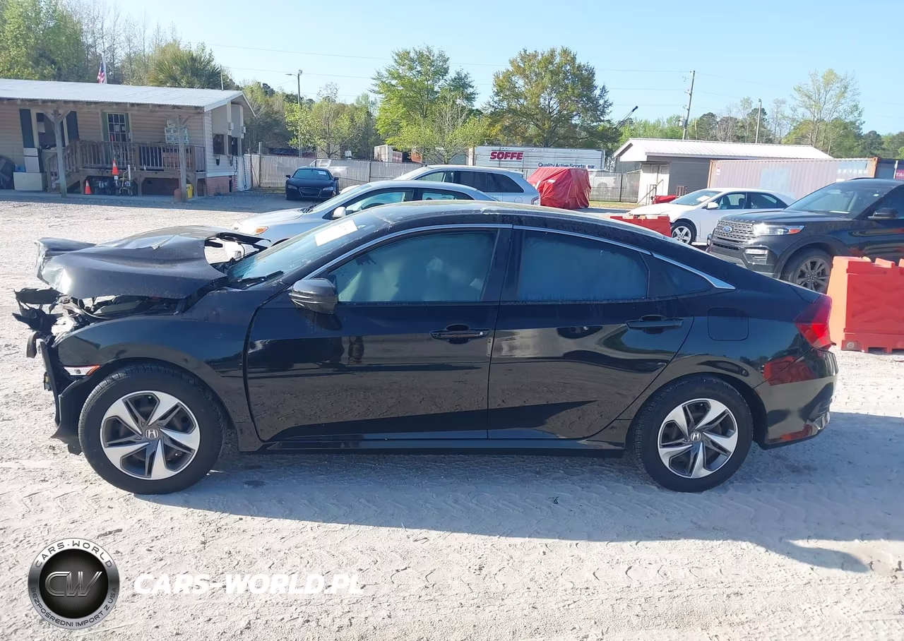 2019 Honda Civic Lx VIN:19XFC2F61KE022642 - 14