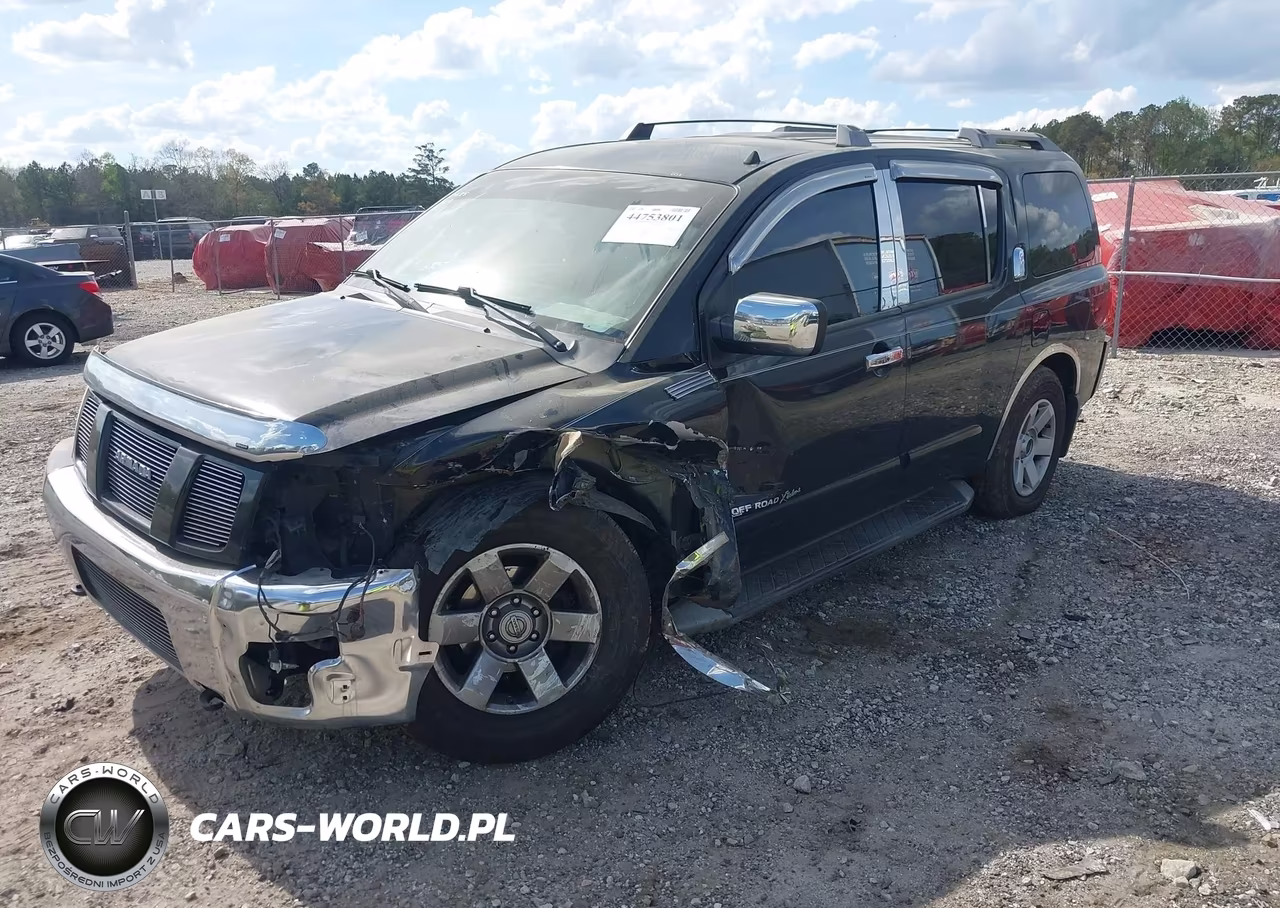 2004 Nissan Pathfinder Armada Se Off-Road VIN:5N1AA08B04N710625 - 2