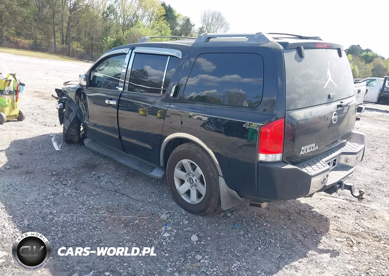 2004 Nissan Pathfinder Armada Se Off-Road VIN:5N1AA08B04N710625 - 3