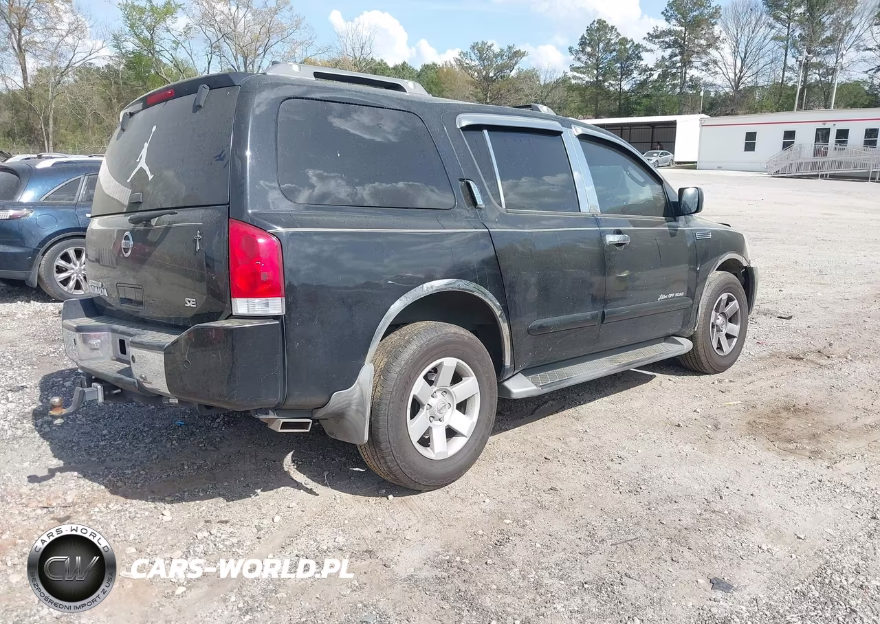 2004 Nissan Pathfinder Armada Se Off-Road VIN:5N1AA08B04N710625 - 4