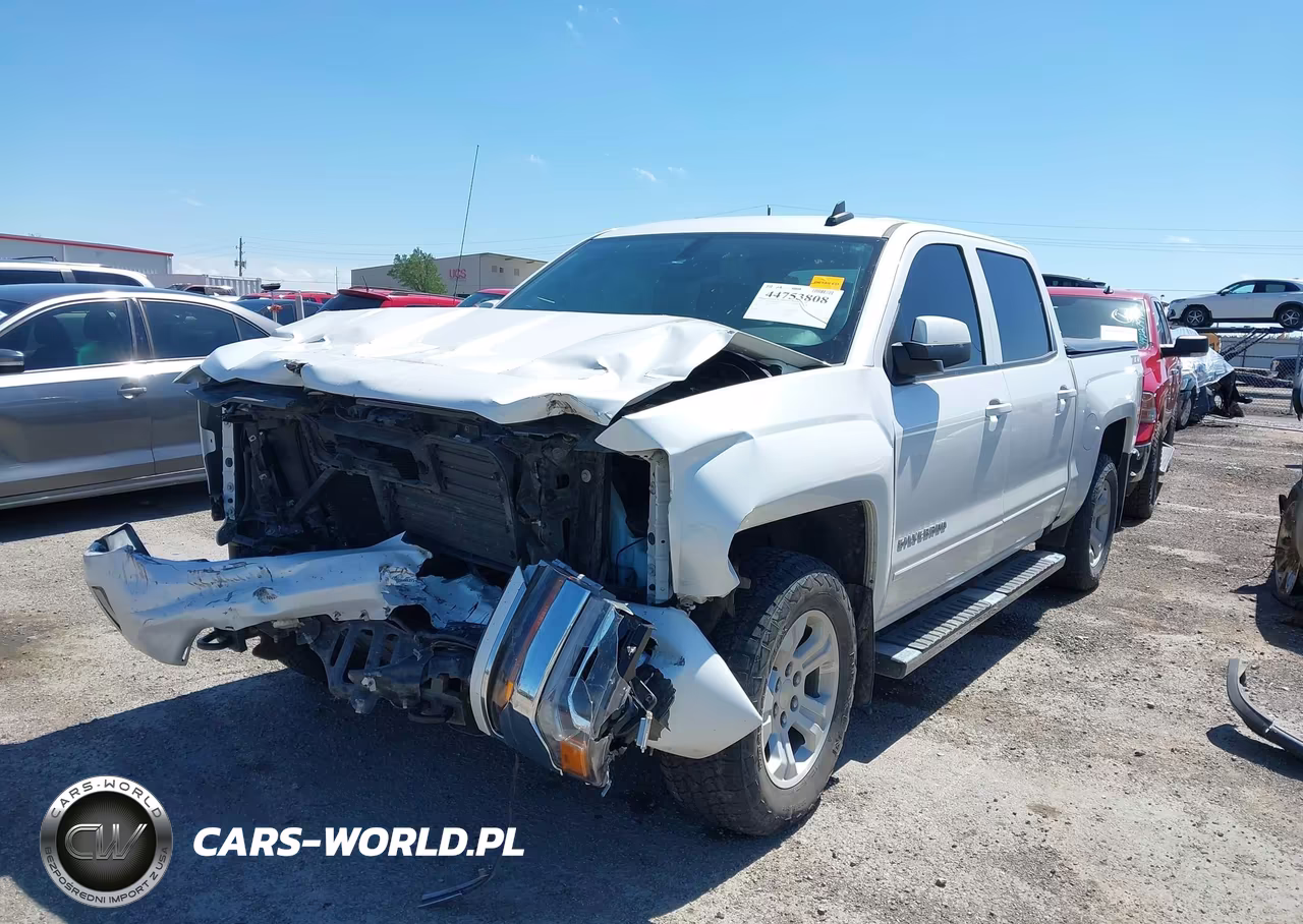 2018 Chevrolet Silverado 1500 2Lt VIN:3GCUKREC2JG531412 - 2