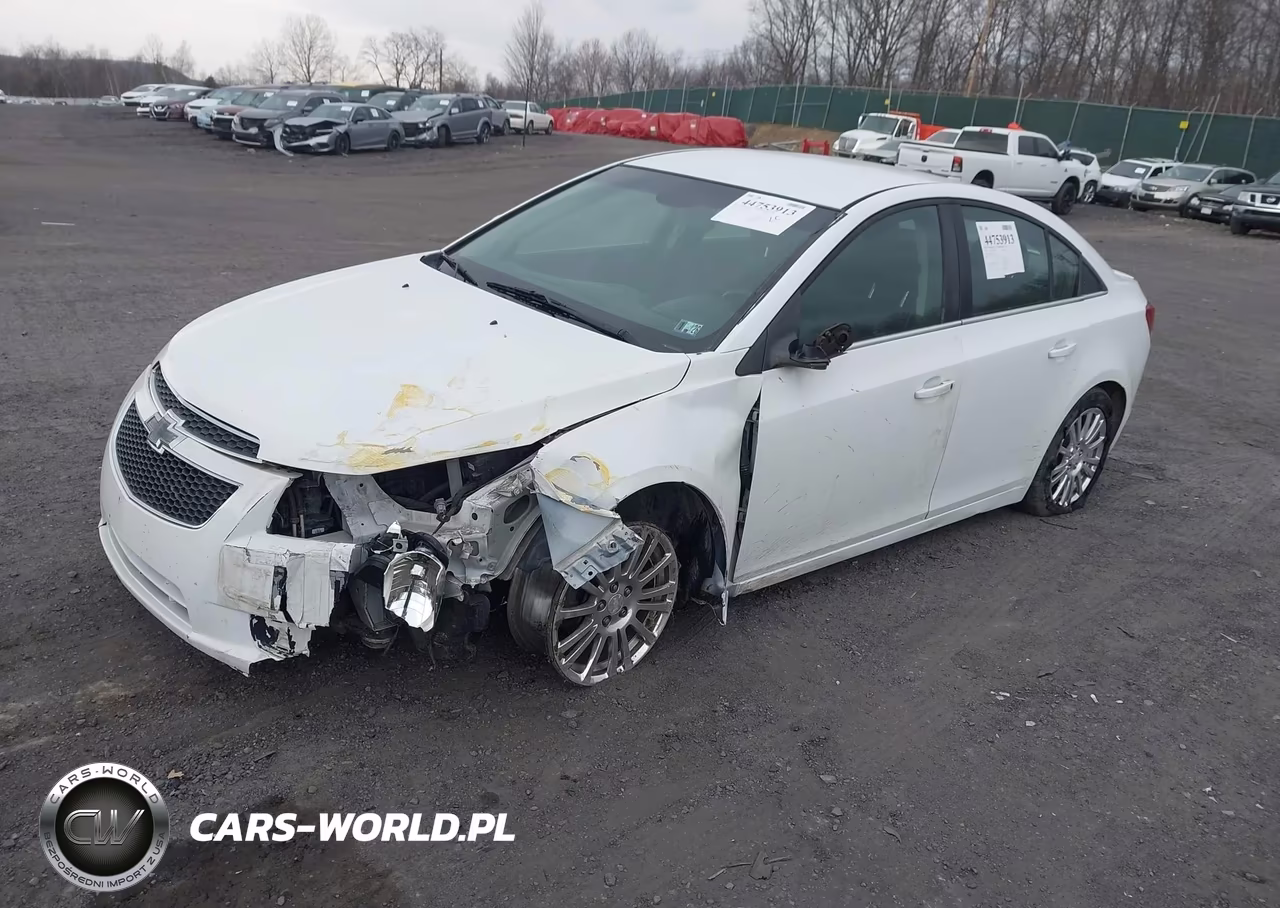 2012 Chevrolet Cruze Eco VIN:1G1PJ5SC6C7190620 - 2