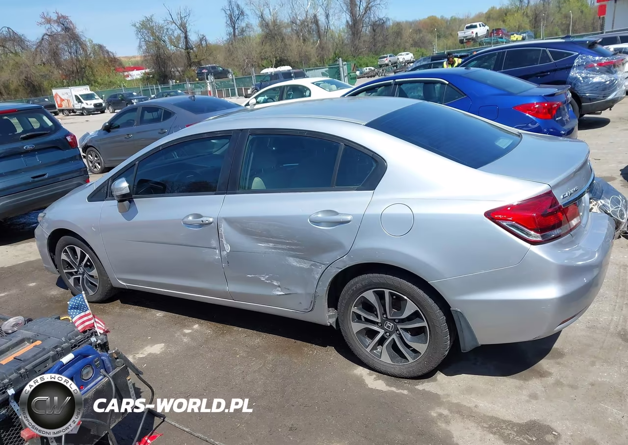 2015 Honda Civic Ex VIN:19XFB2F84FE031698 - 15
