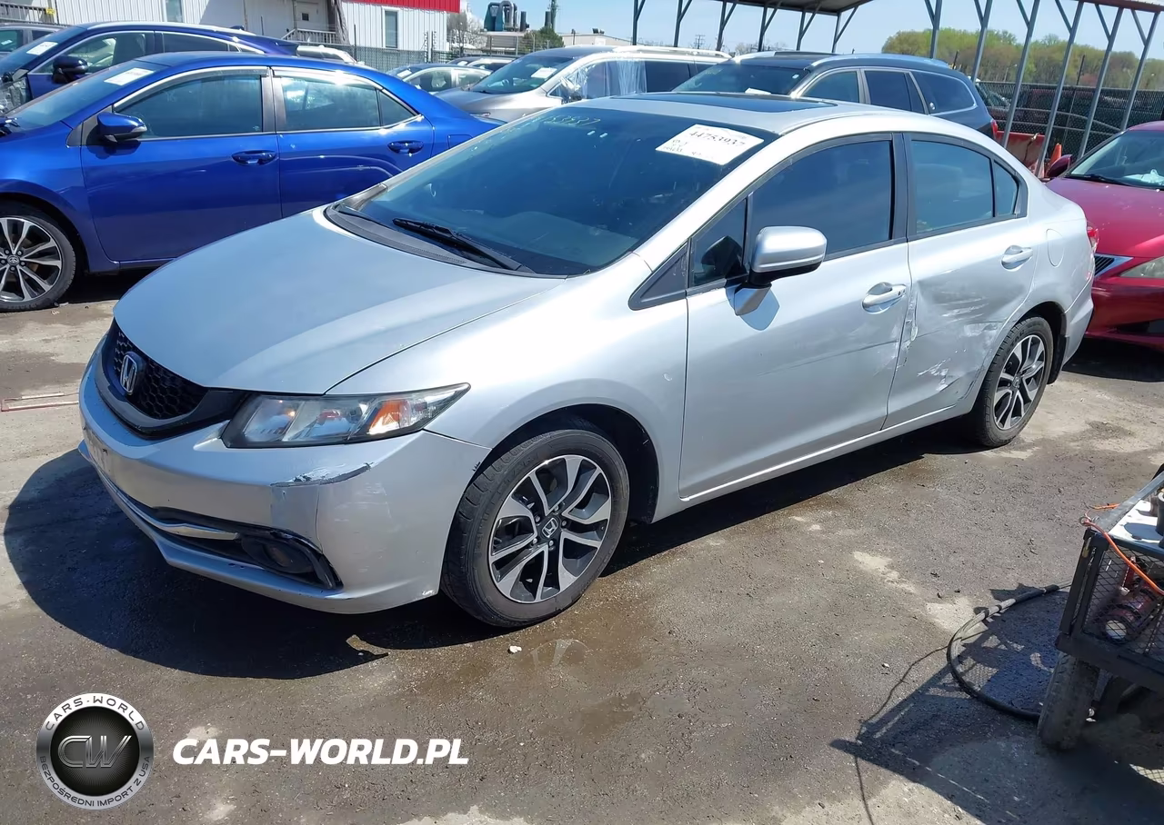 2015 Honda Civic Ex VIN:19XFB2F84FE031698 - 2