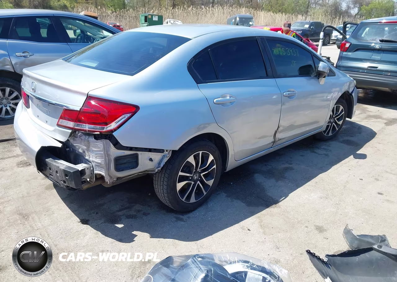 2015 Honda Civic Ex VIN:19XFB2F84FE031698 - 4