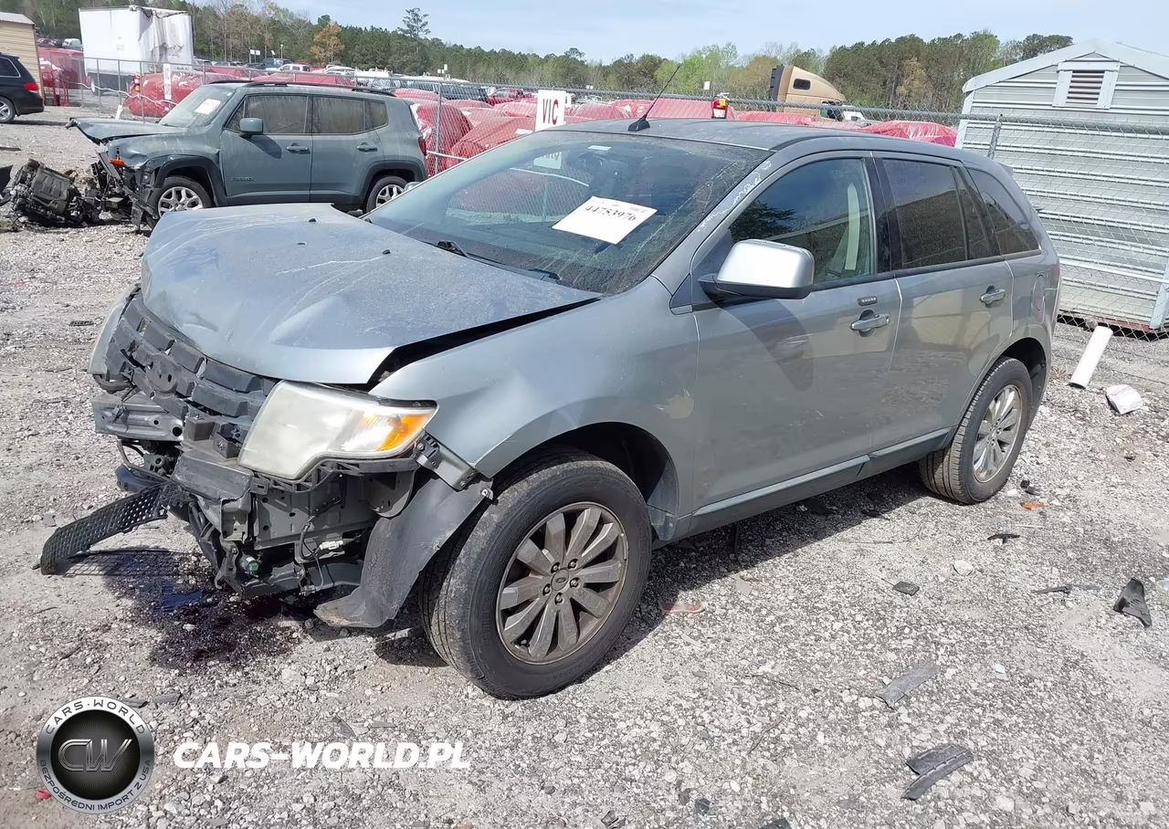 2007 Ford Edge Sel Plus VIN:2FMDK49C97BB54775 - 2