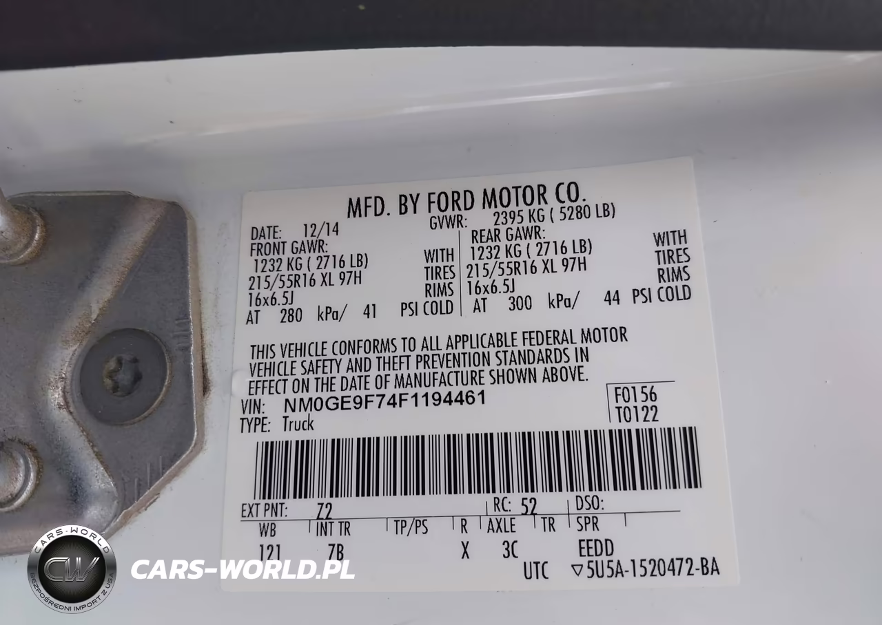 2015 Ford Transit Connect Xlt VIN:NM0GE9F74F1194461 - 9