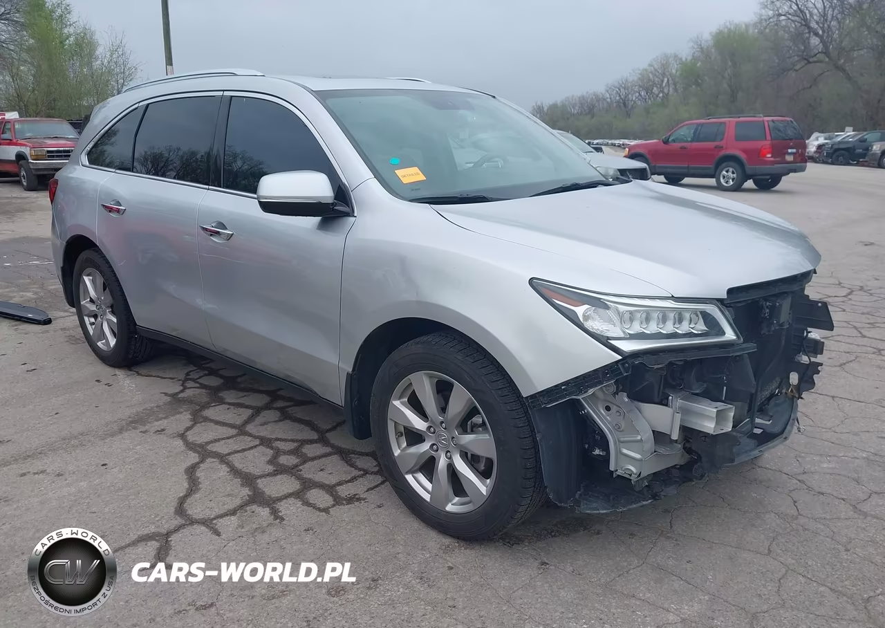 2015 Acura Mdx Advance Pkg W-Entertainment Pkg