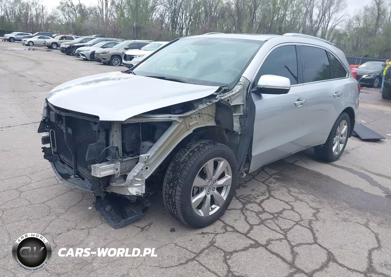 2015 Acura Mdx Advance Pkg W-Entertainment Pkg VIN:5FRYD4H86FB012283 - 2