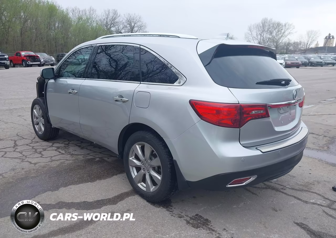 2015 Acura Mdx Advance Pkg W-Entertainment Pkg VIN:5FRYD4H86FB012283 - 3