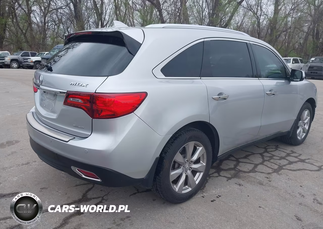 2015 Acura Mdx Advance Pkg W-Entertainment Pkg VIN:5FRYD4H86FB012283 - 4
