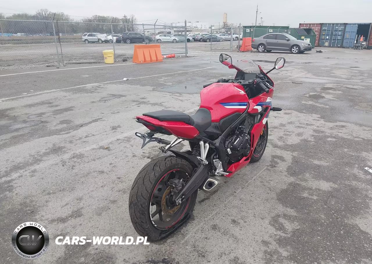 2024 Honda Cbr650 R VIN:MLHRH1553R5000503 - 4