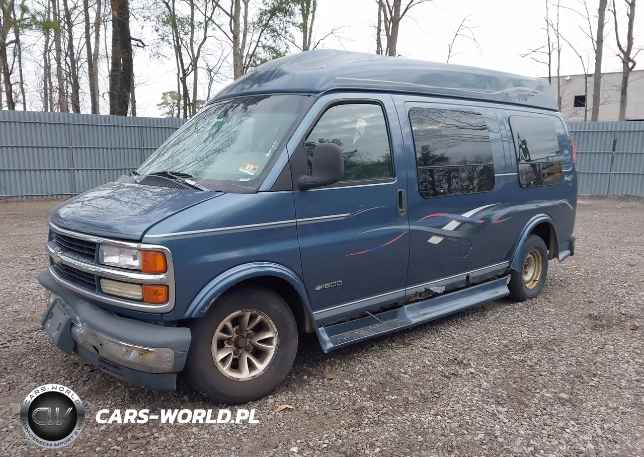1999 Chevrolet Express VIN:1GBFG15R1X1083885 - 2