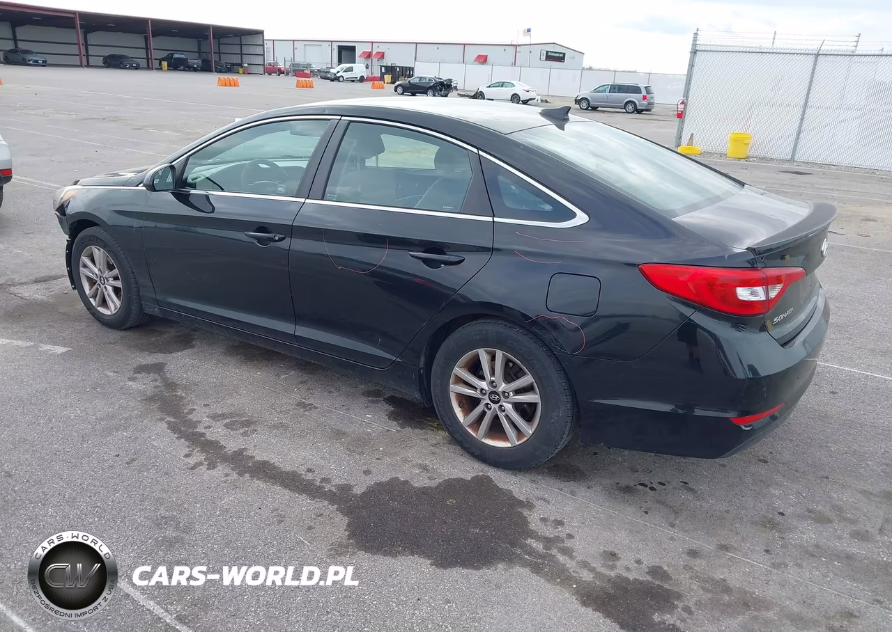 2015 Hyundai Sonata Se VIN:5NPE24AF2FH012639 - 3