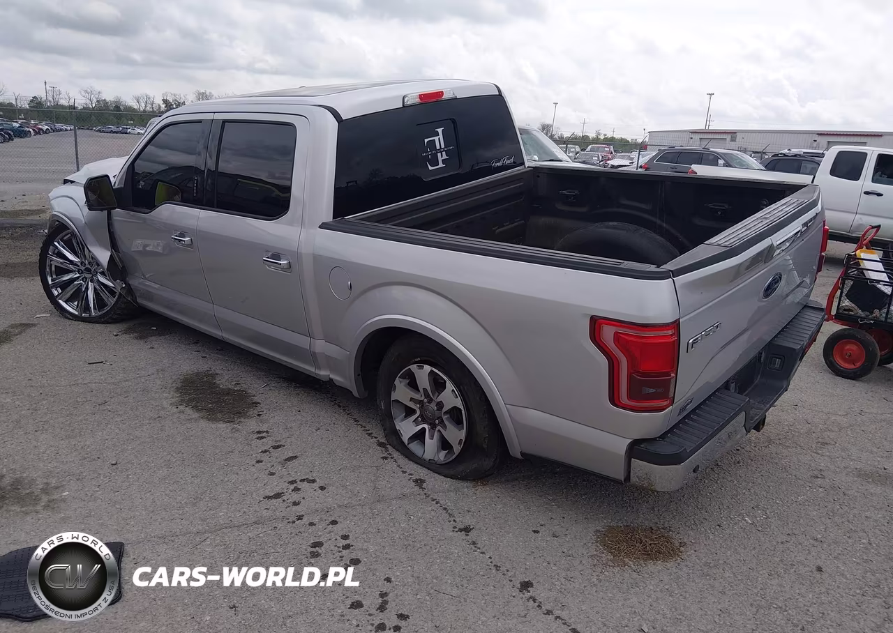 2017 Ford F-150 Lariat VIN:1FTEW1CF2HKC02106 - 3