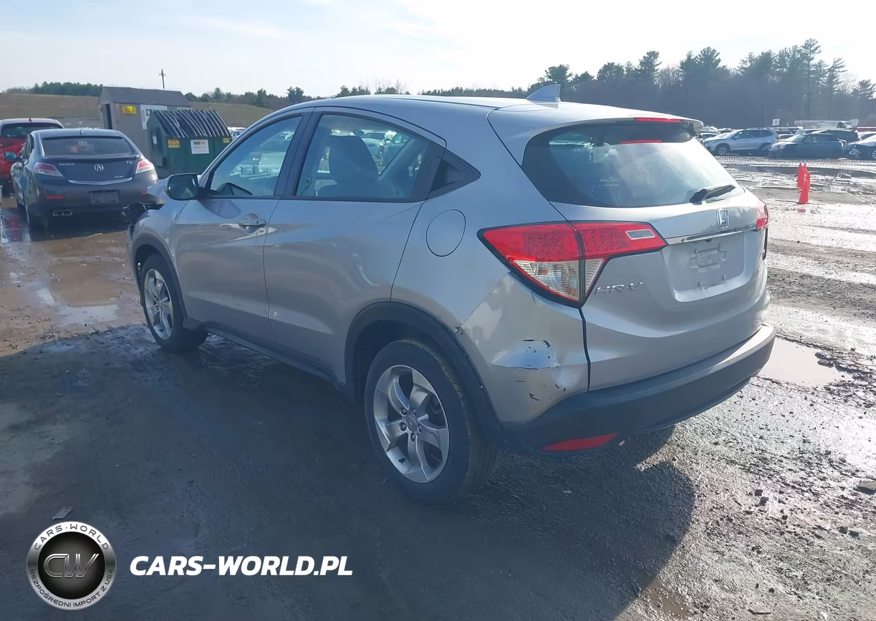 2022 Honda Hr-V Awd Lx VIN:3CZRU6H33NM753825 - 3