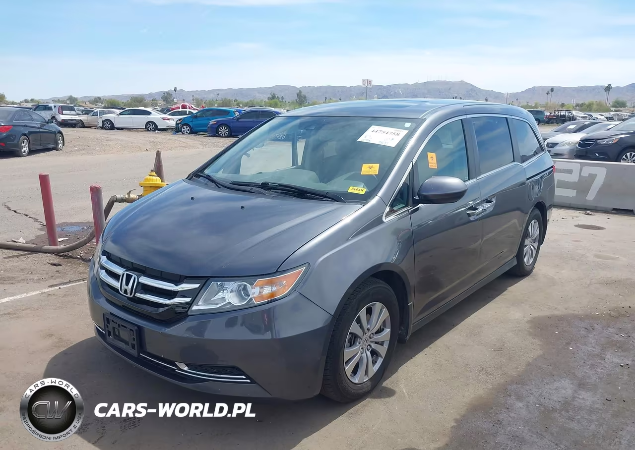 2017 Honda Odyssey Ex-L VIN:5FNRL5H69HB010107 - 2