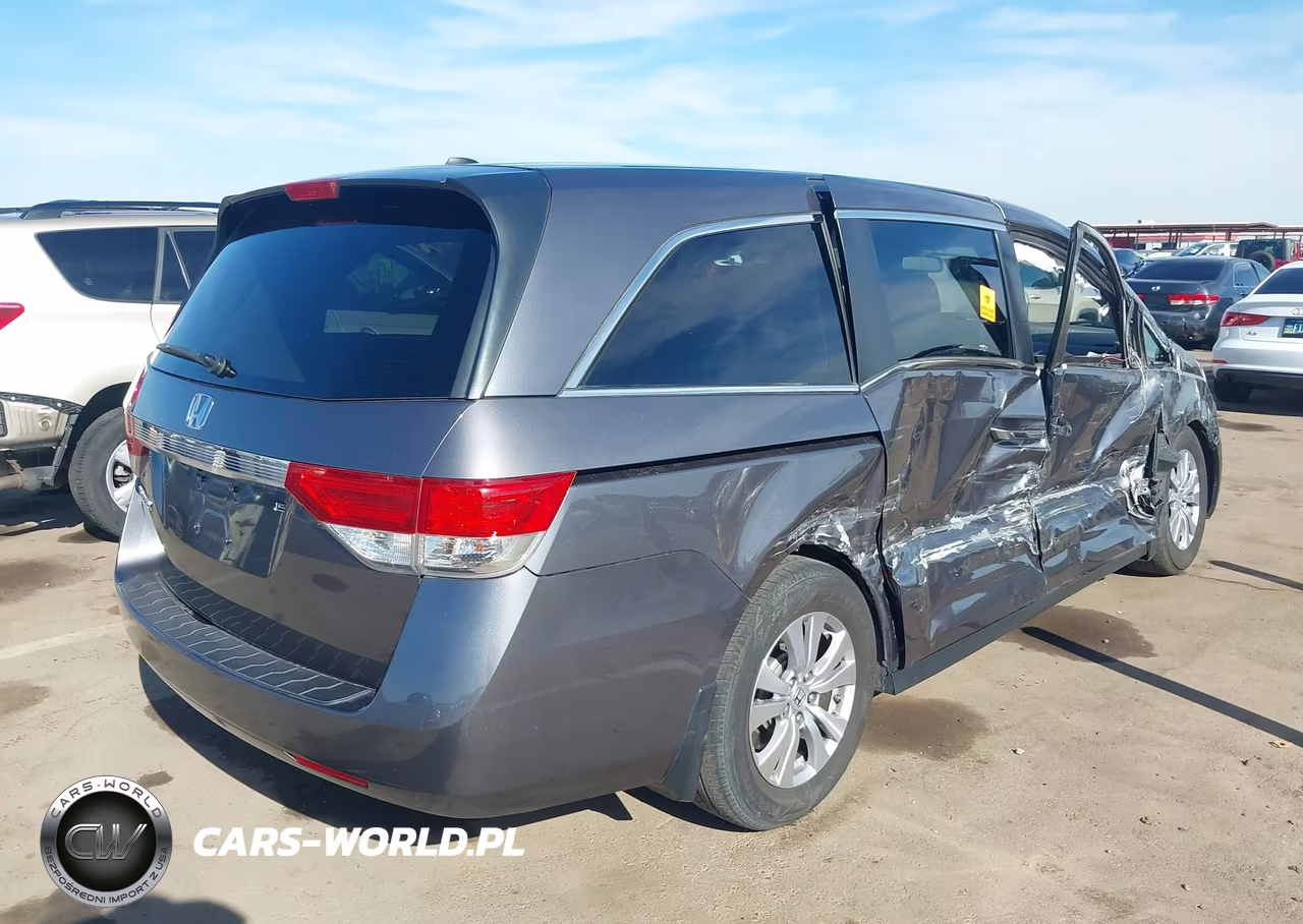 2017 Honda Odyssey Ex-L VIN:5FNRL5H69HB010107 - 4