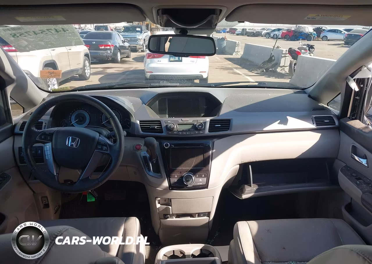 2017 Honda Odyssey Ex-L VIN:5FNRL5H69HB010107 - 5