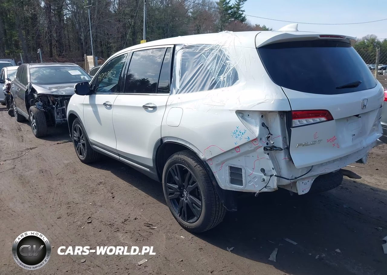 2021 Honda Pilot Awd Touring 8 Passenger VIN:5FNYF6H98MB056119 - 3