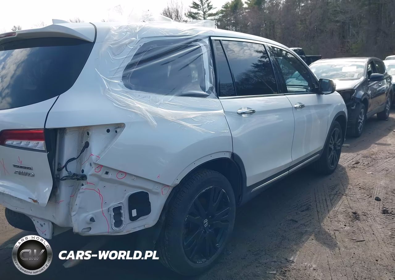 2021 Honda Pilot Awd Touring 8 Passenger VIN:5FNYF6H98MB056119 - 4