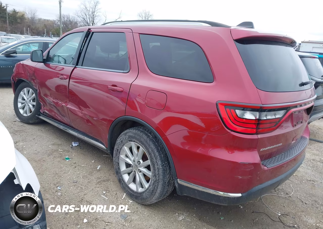 2014 Dodge Durango Sxt VIN:1C4RDHAG2EC972274 - 3