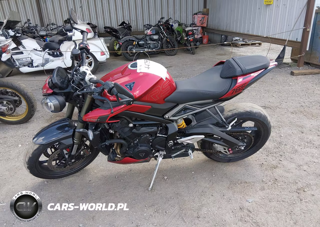 2025 Triumph Motorcycle Street Triple 765 Rs VIN:SMTA614K7STCH9954 - 13