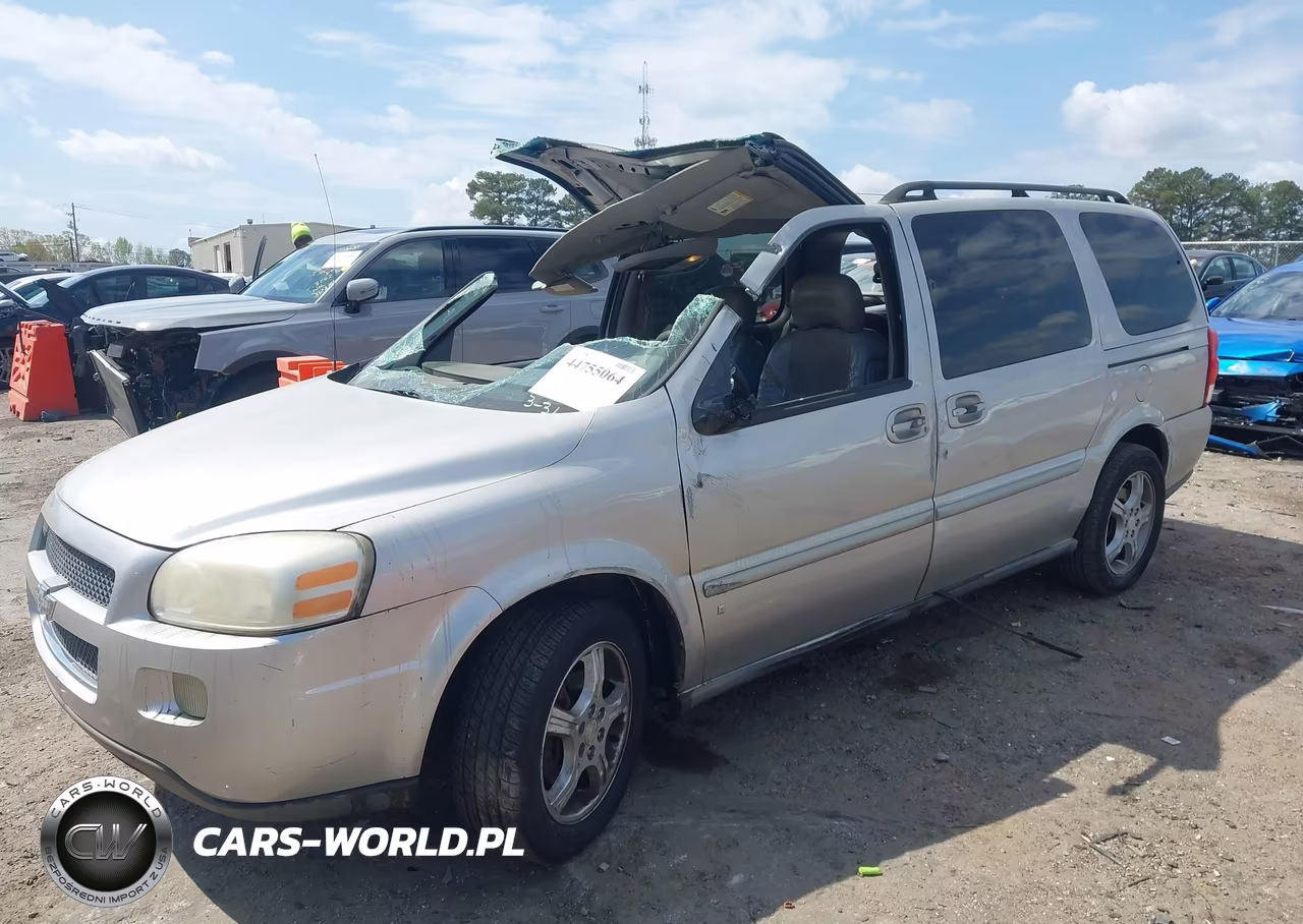 2007 Chevrolet Uplander Lt VIN:1GNDV33107D120545 - 2