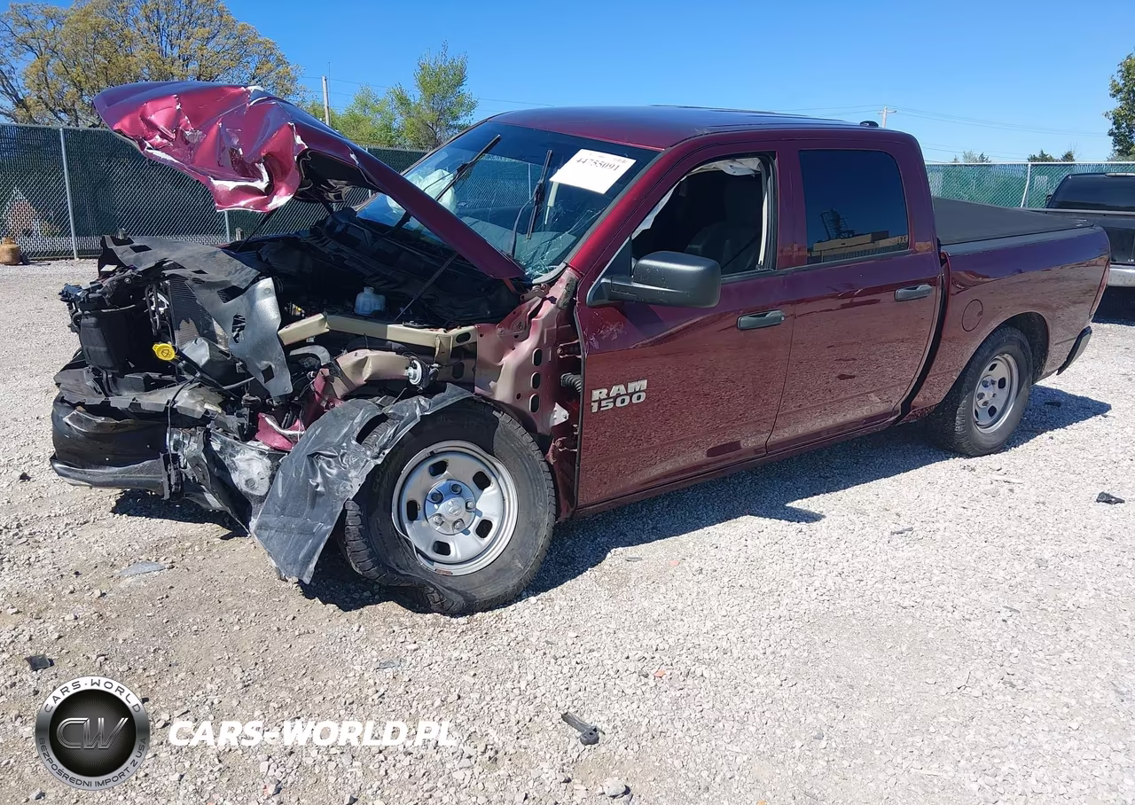 2018 Ram 1500 Tradesman 4X4 5'7 Box VIN:1C6RR7KGXJS348238 - 2