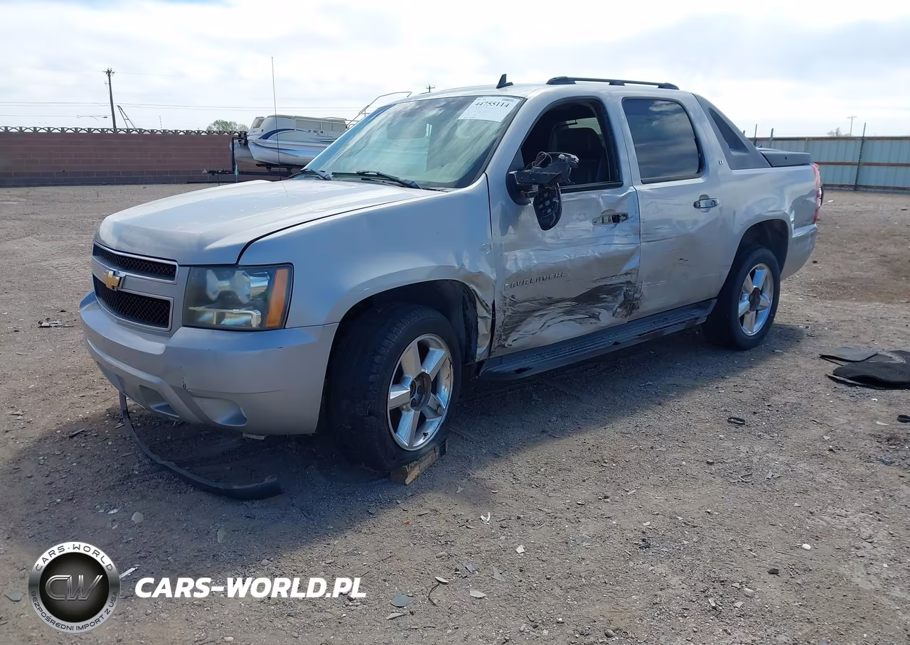 2008 Chevrolet Avalanche 1500 Lt VIN:3GNFK12397G120264 - 2