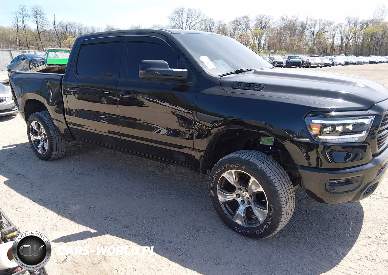 2019 Ram 1500 Big Horn-Lone Star 4X4 5'7 Box VIN:1C6SRFFT0KN859556 - 1