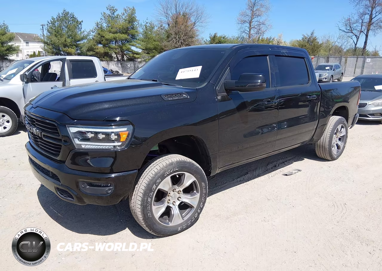 2019 Ram 1500 Big Horn-Lone Star 4X4 5'7 Box VIN:1C6SRFFT0KN859556 - 2