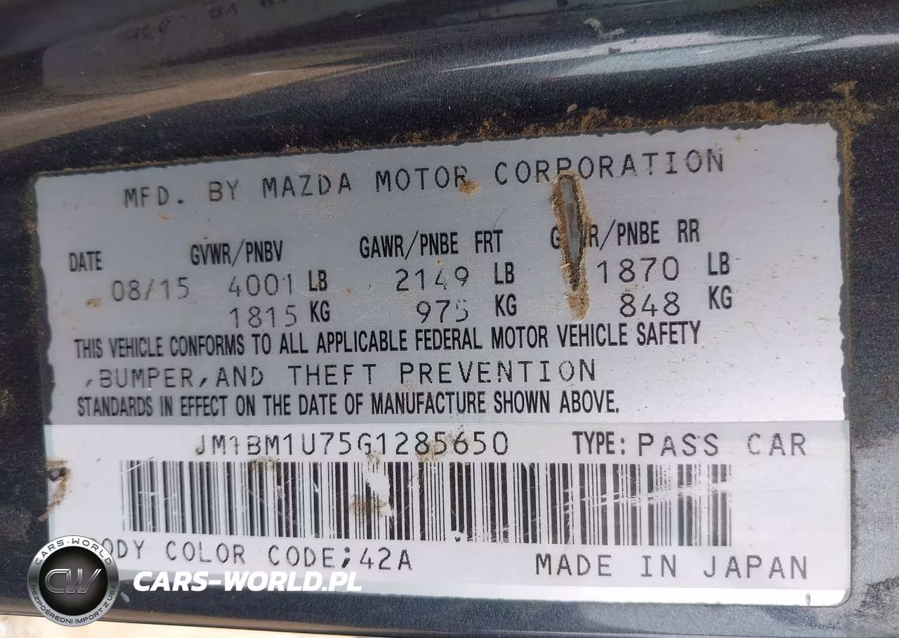 2016 Mazda Mazda3 VIN:JM1BM1U75G1285650 - 9
