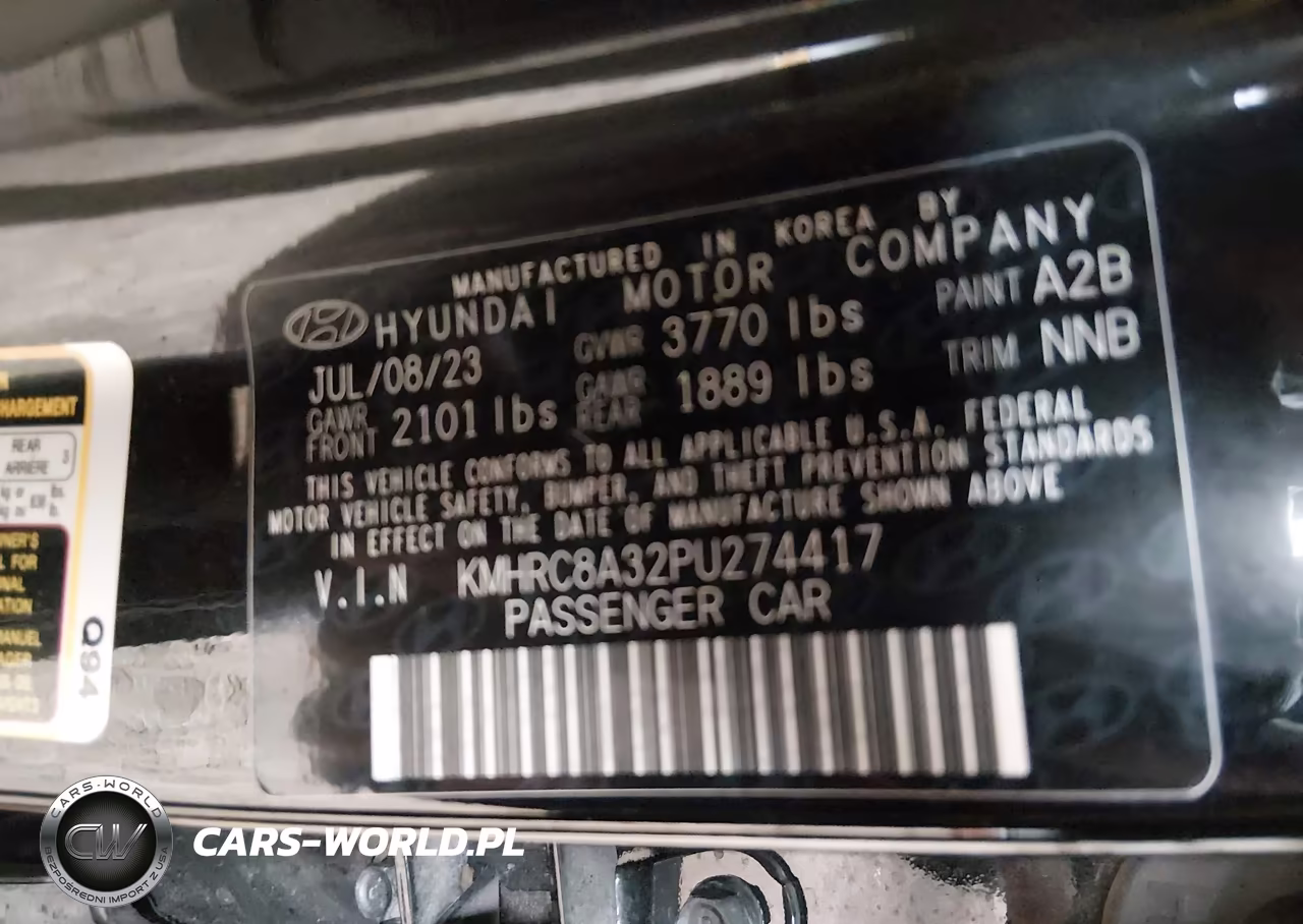 2023 Hyundai Venue Sel VIN:KMHRC8A32PU274417 - 9