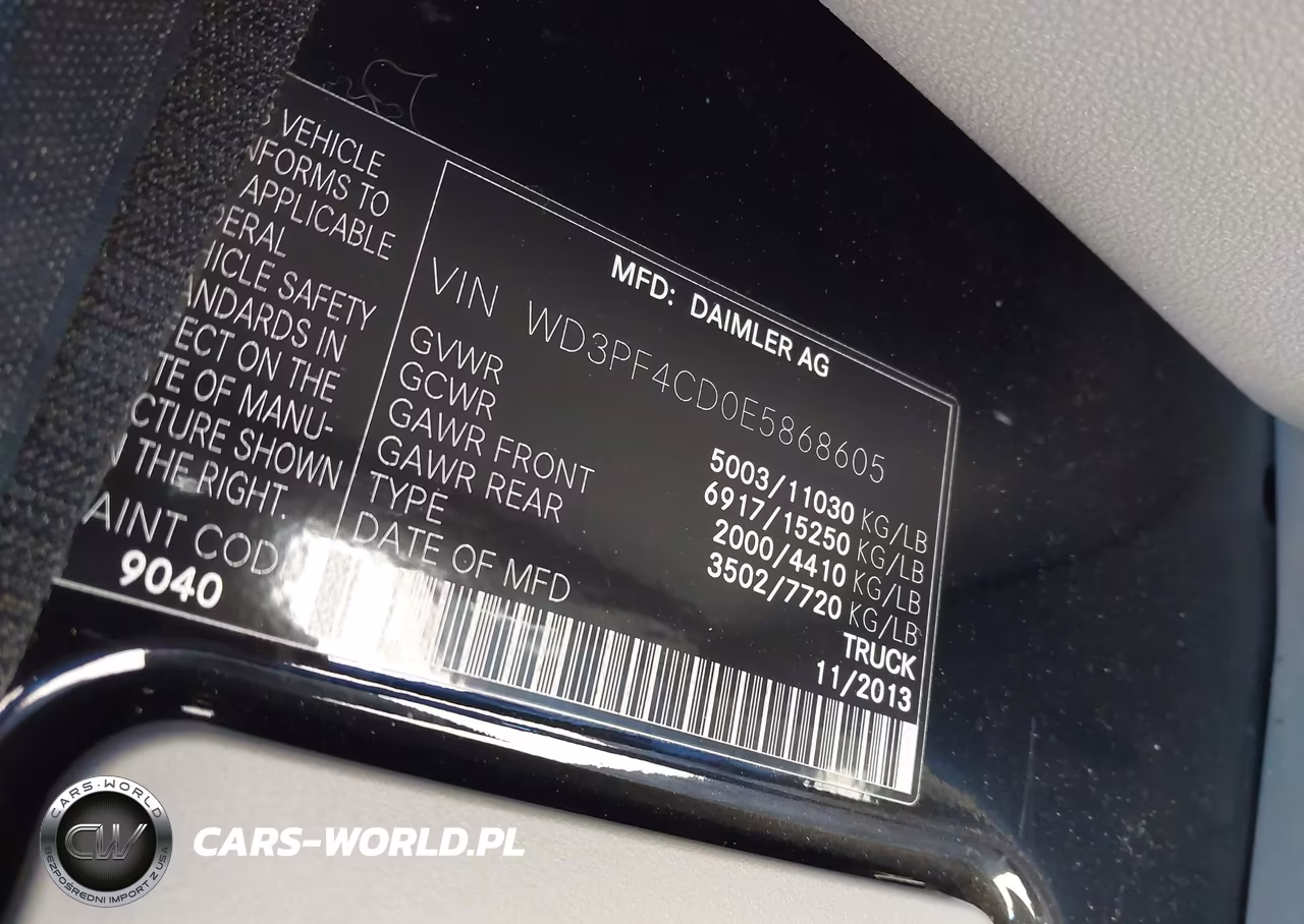 2014 Mercedes-Benz Sprinter 3500 High Roof VIN:WD3PF4CD0E5868605 - 8