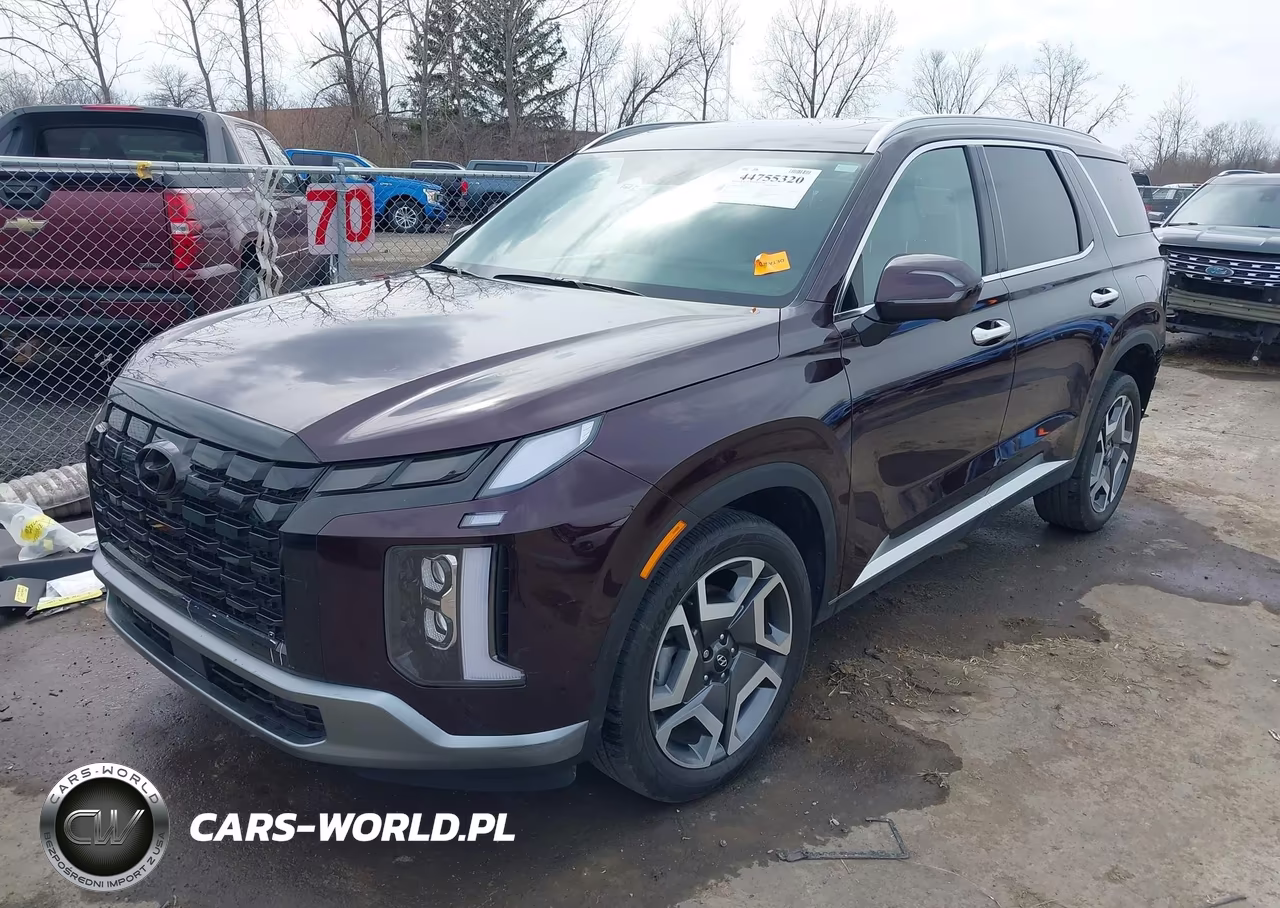 2024 Hyundai Palisade Sel VIN:KM8R44GE4RU765041 - 2