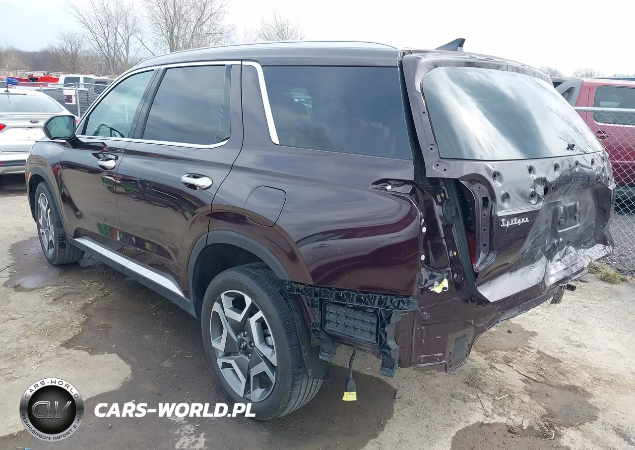 2024 Hyundai Palisade Sel VIN:KM8R44GE4RU765041 - 3