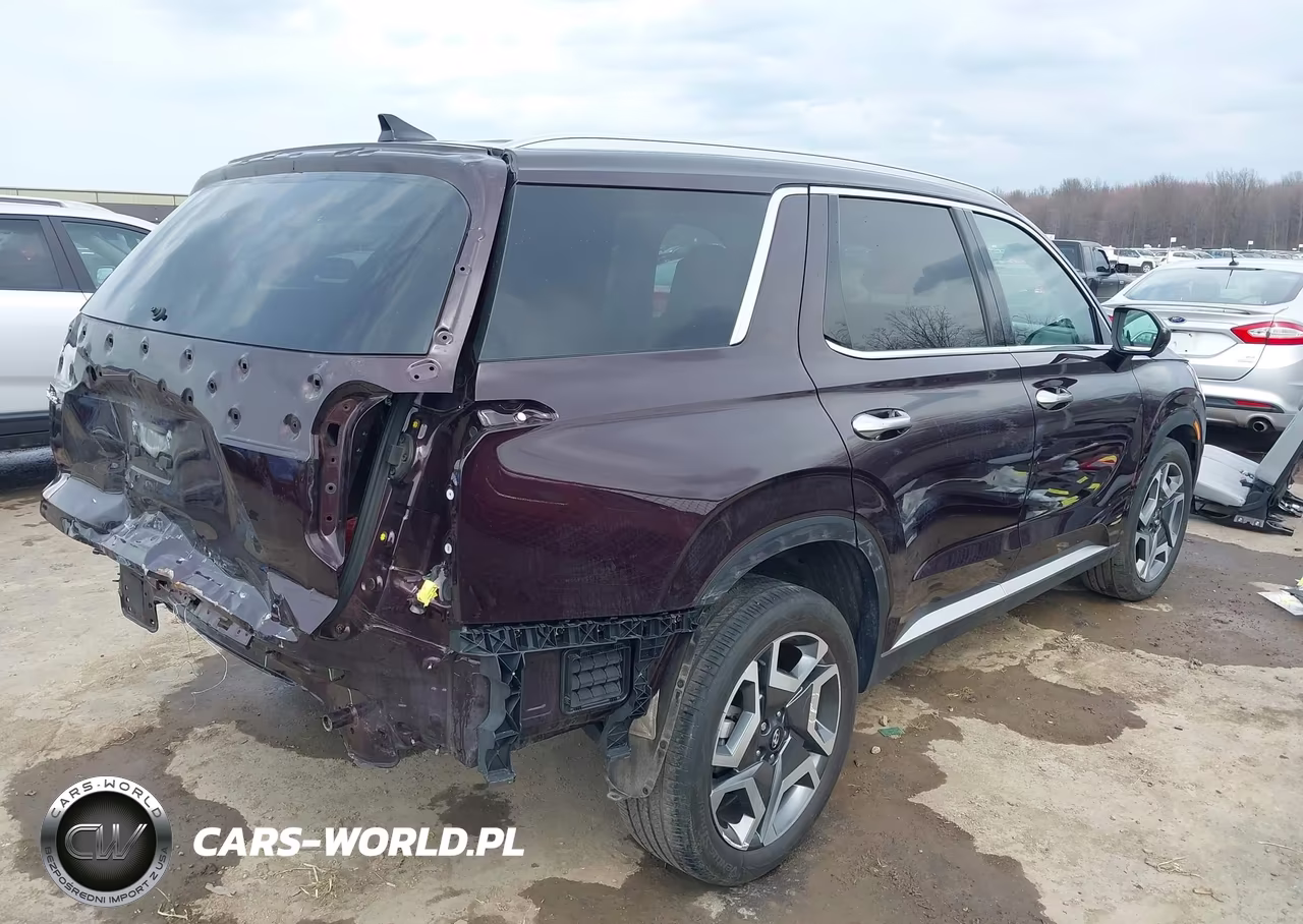 2024 Hyundai Palisade Sel VIN:KM8R44GE4RU765041 - 4