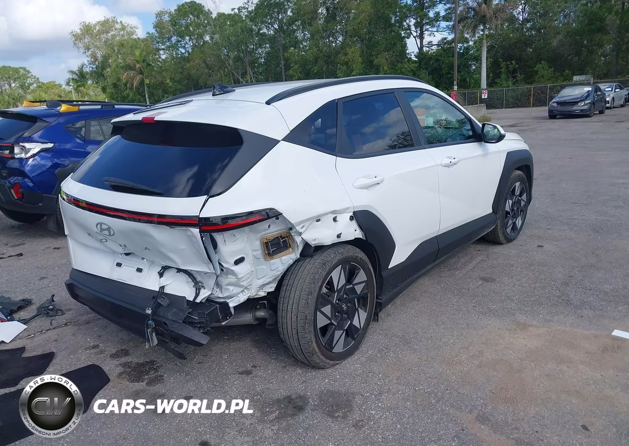 2024 Hyundai Kona Sel VIN:KM8HB3AB7RU088724 - 4