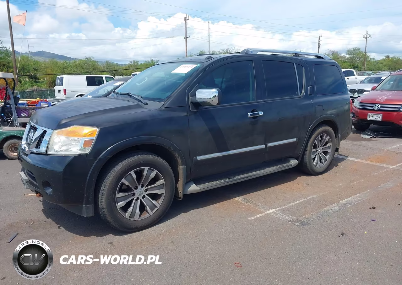 2015 Nissan Armada Sl VIN:5N1AA0ND2FN618666 - 2